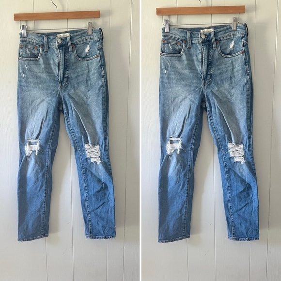 Madewell The Perfect Vintage Jean Jeans In Denman Wash 25 - Picture 5 of 13